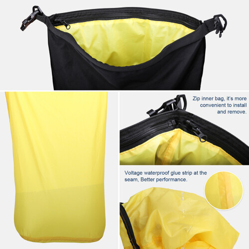 Motorbike Saddle Rack Bag 45L Waterproof Motorcycle Luggage Pack Multi-Function 2