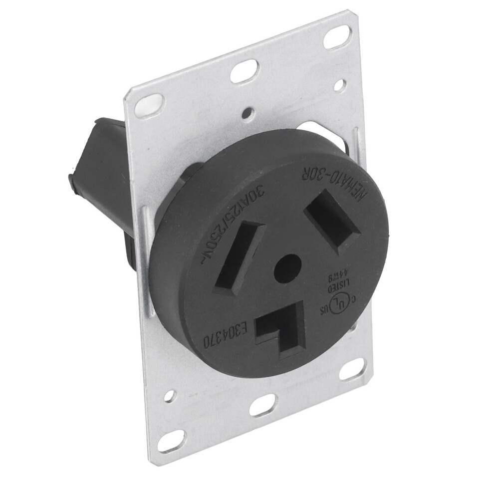 Nema 10-30R 30A 125/250V Us Standard 3-Hole Receptacle Outlet 5001375836084