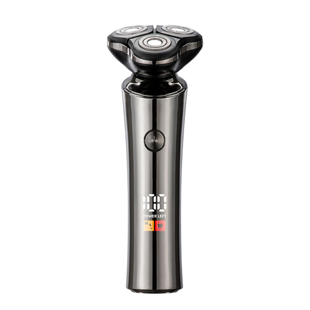 Electric Shaver for Men USB Rechargeable Beard Trimmer Washable Triple Head Cordless with Nose Trimmer
