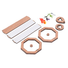 Selbstbau-Kaleidoskop-Set für Kinder aus Birkenholz von Beech Creations, ab 6 Jahren, sicher, langlebig
