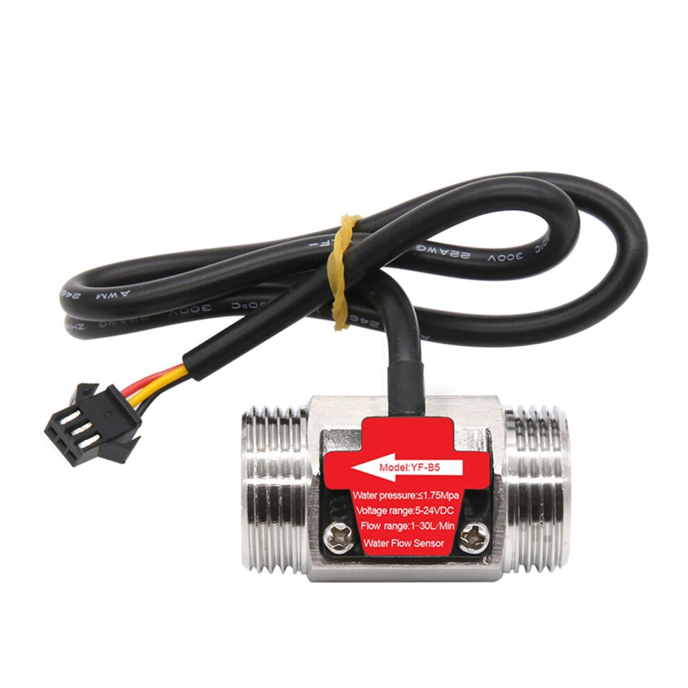 Dn40 Water Flow Sensor Hall Effect Flow Meter 1.75Mpa Turbine Dc518v Accurate Measurement 9199774113250