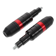 Motorcycle Frame Sliders with Impact Energy Absorption for Exhaust Protection and Universal Fit