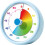 60minute Timer Office Use Alarm Clock, Task Reminder, NonSilent Baking Teaching Timer, Blue 5