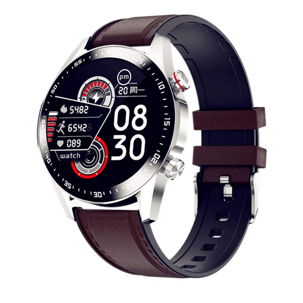 Smartwatch Heart Rate Monitor 8 Training Modes Full Touch Screen Waterproof Bluetooth Calls Android And Ios Compatible 9199774113779