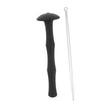 Silicone Finger Guard For Recurve And Barebow Flexible Fit Protective Finger Sleeve Bowstring Guard Black