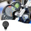 Universal Motorcycle Digital Tachometer Speedometer with Odometer and Silver Dashboard Gauge 4