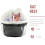 Cat Backpack Pet Carrier with Safe Travel Design, Large Capacity, Warm Comfortable Interior, Grey 2
