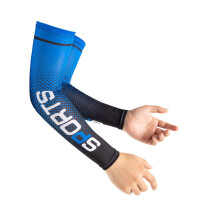 Ice Silk Sleeves Arm Cover Compression Cycling Cooling UV Sun Protection