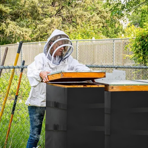 Bee Hive Wrap for Winter Adjustable Beehive Wrap Windproof Reusable Beekeeping Supplies Apiaries Owners Professionals 1
