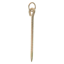 Heavy Duty Dog Tie Out Stake for Large Dogs, Metal Ground Anchor for Pets and Livestock, 32cm