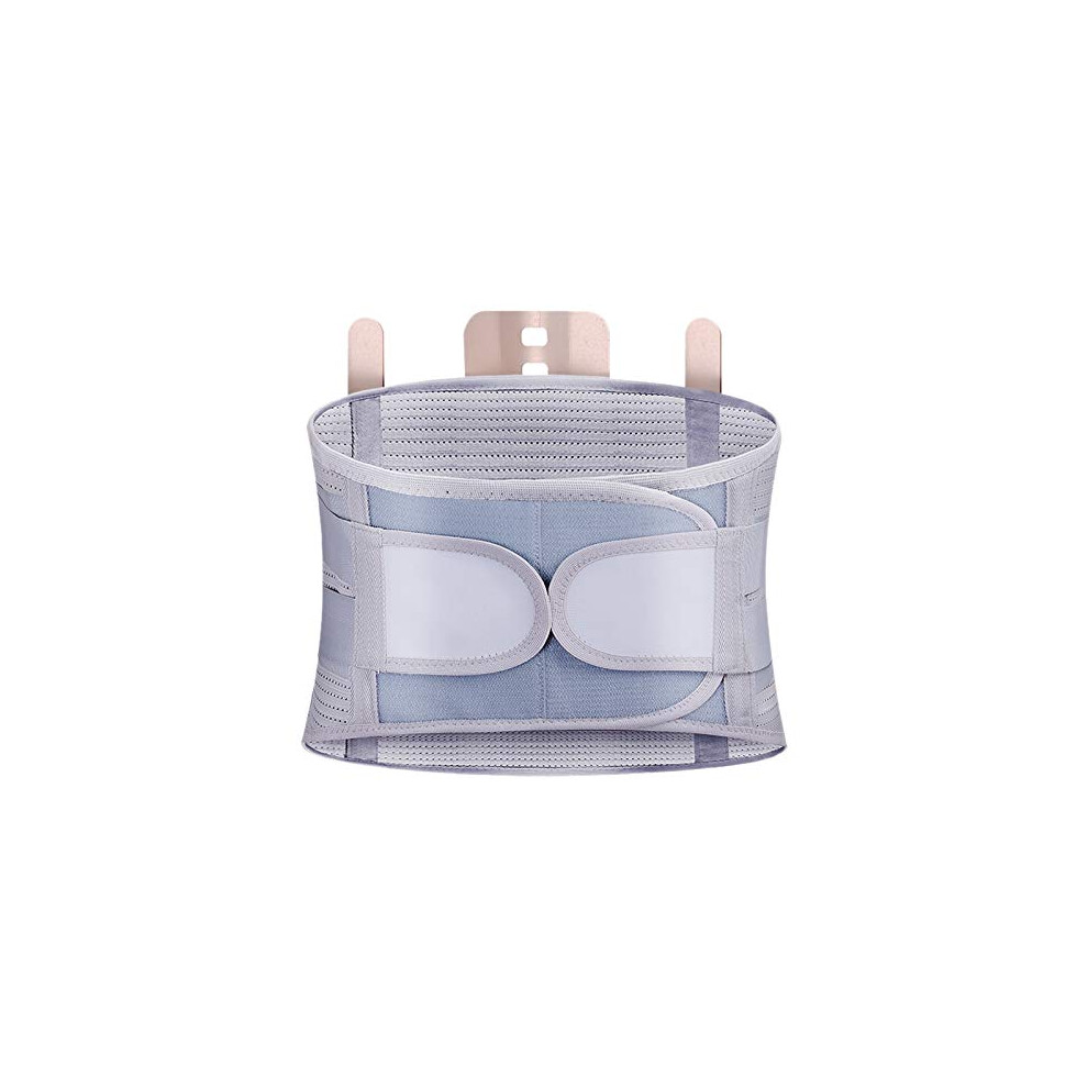Adjustable Back Support Belt with Heat Therapy for Lower Back Pain and Posture Correction (S)