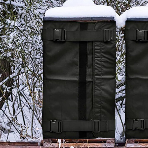 Beehive Winter Wrap Oxford Cloth Waterproof Windproof Full Hive Coverage Adjustable for Cold Weather 1