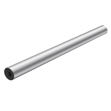 Pipe Insulation Foam Tube With Aluminum Foil Surface, L 3 Ft X T 131/32 In (43 Mm), White, Indoor Outdoor, AC Unit