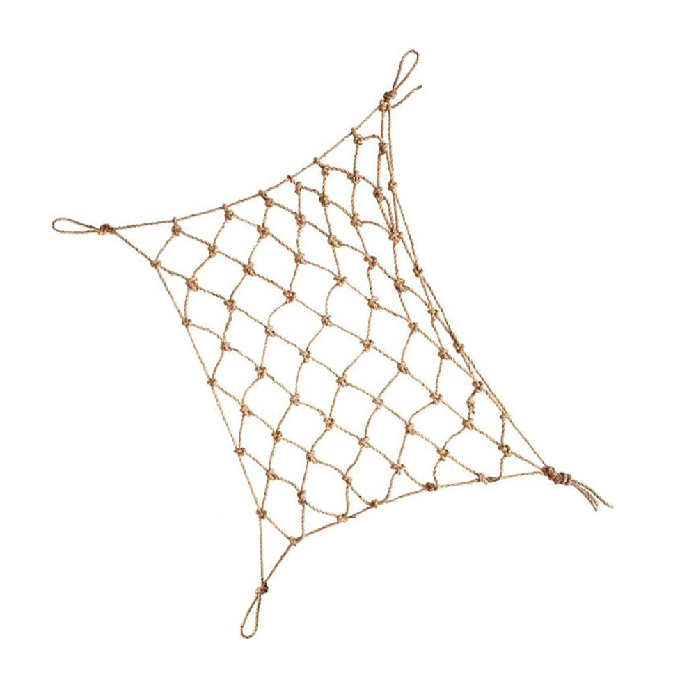 Hemp Climbing Net for Child Safety, Pet Cat Safety Net, Balcony and Stair Guard, 1x3m (3.3x10ft) Hemp Rope