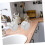 Coffee Cup Holder Rack 4Pack With Drainage Function For Mug And Tea Cup Stand White Display And Drying Organizer 4