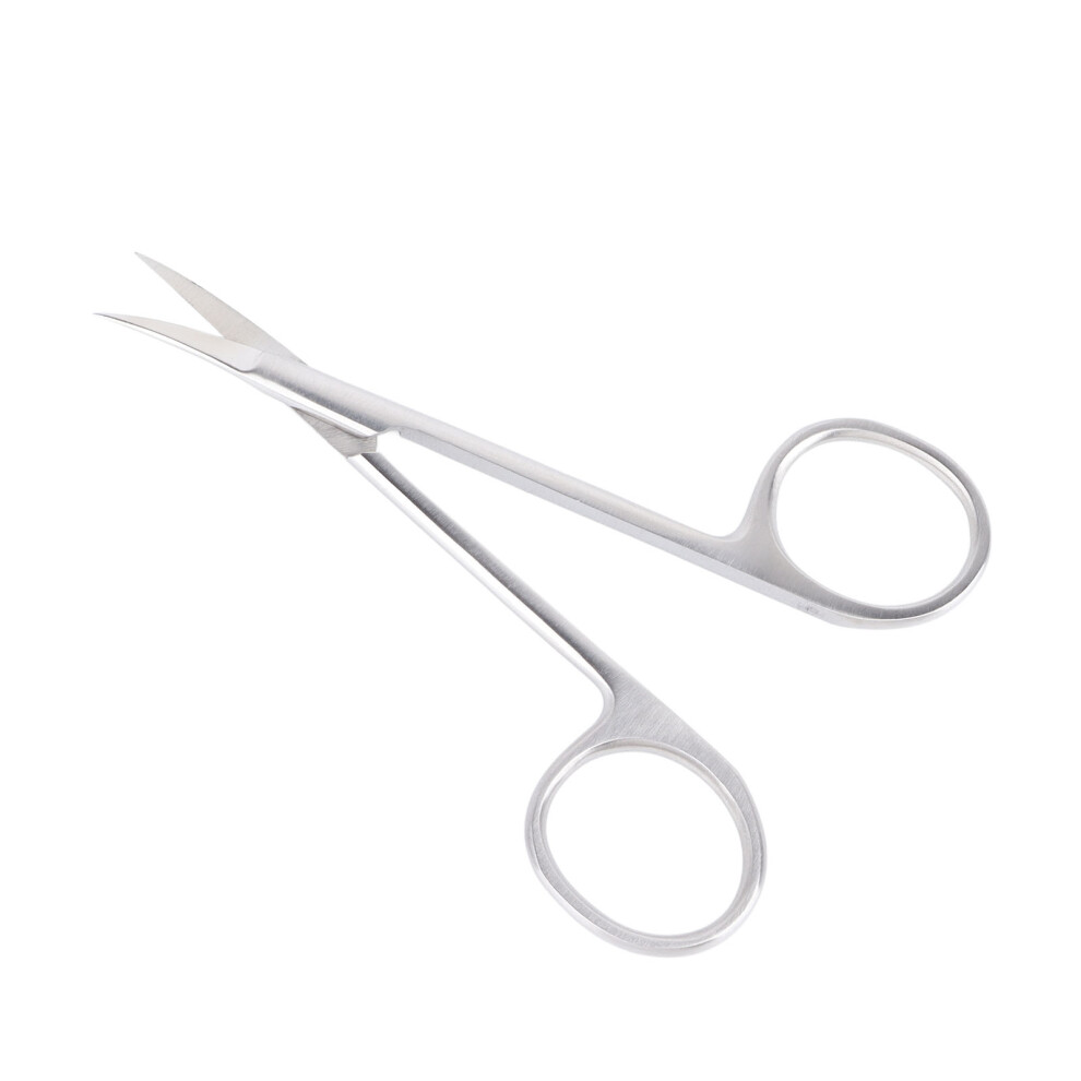 Professional Stainless Steel Pointed Cuticle Scissors, 9cm Manicure Tool