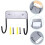 Ironing Board Holder Wall Mounted Rack with Hooks Heavy Duty SpaceSaving Storage 3