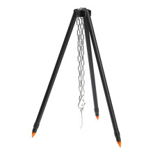 Camping Tripod Stand Heavy Duty Campfire Tripod For Family Outings Picnics And Barbecues