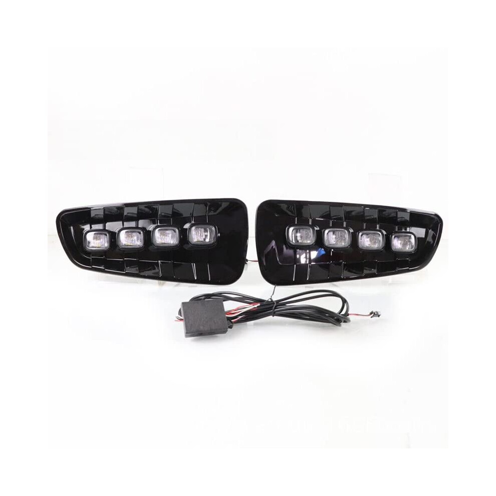 Led Daytime Running Front Bumper Fog Lamp Drl Turn Signal Ford F150 Raptor 20092014 Light/White/Amber 9187378452103