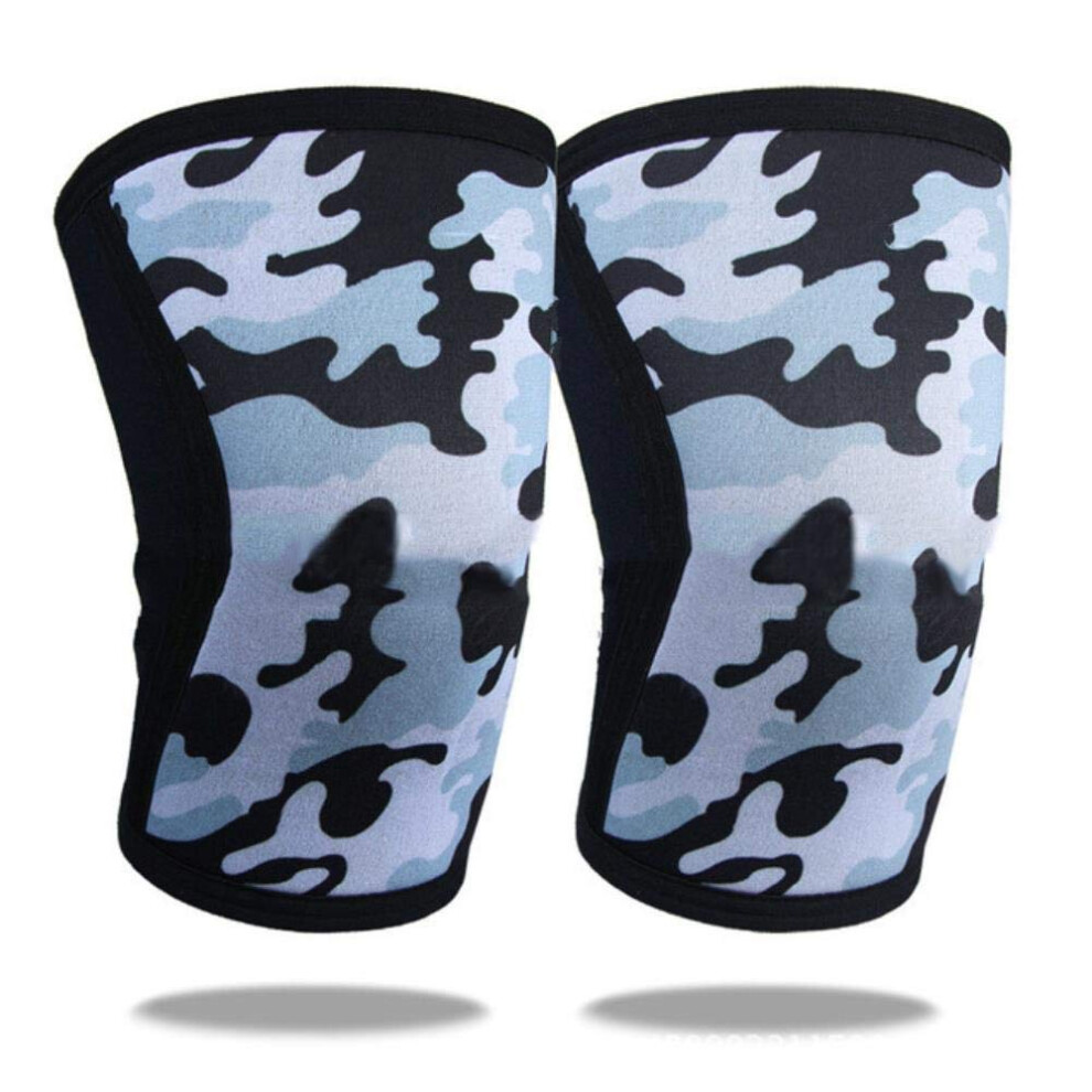 7Mm Neoprene Weightlifting Knee Pads For Compression Support, Powerlifting Squat, Gym Training, Basketball, Mc, Xxl 9347817537055