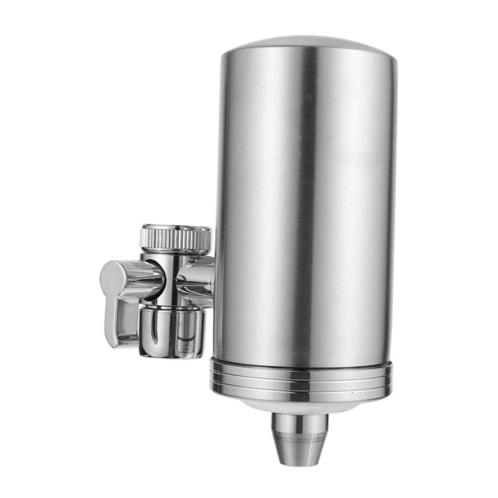 304 Stainless Steel Tap Water Filter Faucet Purifier For Kitchen Sink, Reduces Chlorine Odor 9187378452202