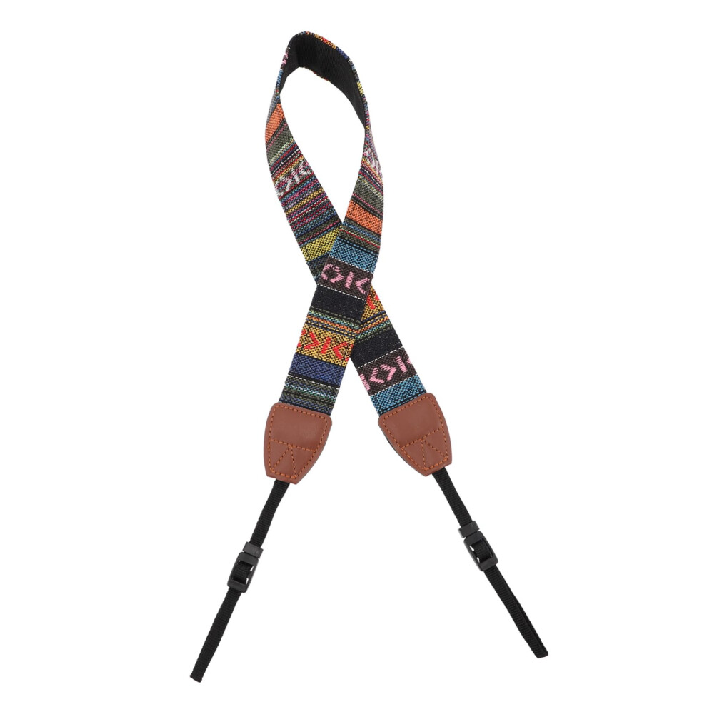 Adjustable Camera Shoulder Strap With Double Layer Leather Ends Lightweight Durable Photography Strap For Dslr And Mirrorless Cameras 9382693294357