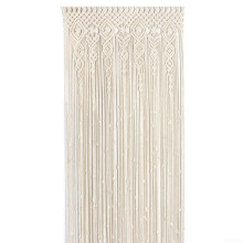 Handmade Woven Door Curtain Cotton Tapestry Window Backdrop Wedding Curtain Room Divider Bohemian Wall Hanging