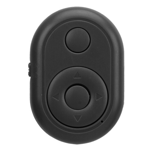 Camera Shutter Remote Control, Bluetooth Wireless Selfie Remote for Cellphones, Compatible with iOS and Android, Black