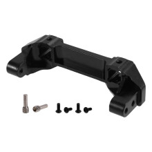 Aluminiumlegierung -4 Frontkotflügel Basis Stoßfängerträger für  -4 1/10 RC Crawler TRX4 RC Auto Upgrade Teile Schwarz