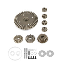 RC-Auto-Upgrade-Differentialgetriebe-Kit 22049 für  39T XV02 TT02 MB01 BT01 XM01 RC-Auto-Upgrade-Zubehör