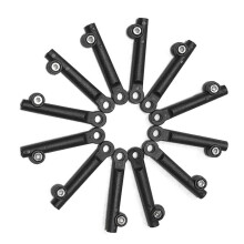 12pcs Bike Fenders Support Extension Sleeve for 20/24/26inches Fenders for Bicycle Mud Guard Connecting Stem Rod