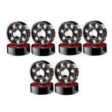 Cuscinetti nel Ceramica da 12 Pezzi Resistenti All'Usura Ad Alta Velocità per Ruote da Skateboard