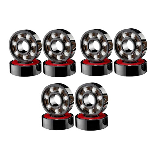 12 Pcs Ceramic Bearings High Speed Wear Resistant for Skate Skateboard Wheel