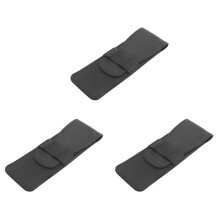 3X Handmade Leather Pencil Storage Bag Cowhide Fountain Pen Case Holder Vintage Retro Accessories for Travel Journal B