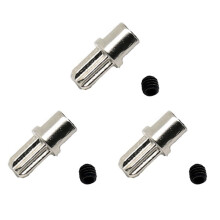 3X Connettore per Albero RC Accoppiatore nel Metallo per Slash 4X4, HQ727 RC Short Truck Parts