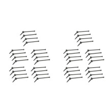 40 Pezzi Albero Motore CVD Universale Anteriore Posteriore In Acciaio per 144001 124018 124019 Accessori per Ricambi Auto RC