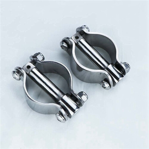 Boat Stainless Steel Row Lock Side Mount  Oar Lock Socket Marine Yacht (4 Pack) 1