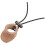 4X Thicken Cow Leather Thumb Finger Tip Protector Guard Ring Tab Leather Hunting Practice Archery Pull Bow Glove New 3