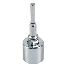 RV Scissor Jack Drill Adapter with Dual Socket Function, Durable Tool for Fast Trailer Jack Leveling