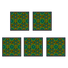 5szt. 4X4 Calowa Folia do Oglądania Pola Magnetycznego, Przeglądarka Pola Magnetycznego, Wyświetlacz Strumienia Magnetycznego, Detektor Wzorca