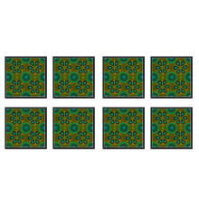 8szt. 4X4 Calowa Folia do Oglądania Pola Magnetycznego, Przeglądarka Pola Magnetycznego, Wyświetlacz Strumienia Magnetycznego, Detektor Wzorca