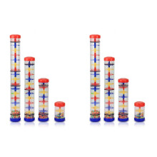 8Pack Rain Maker Stick Tube pour Enfants Tube de Pluie Hochet Tube Rain Stick Shaker Musique Sensorielle Instrument Auditif Jouet