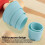 Foldable Piping Bag Holder Stand for Cake Decorating, Space Saving and Easy Clean Baking Tool 3