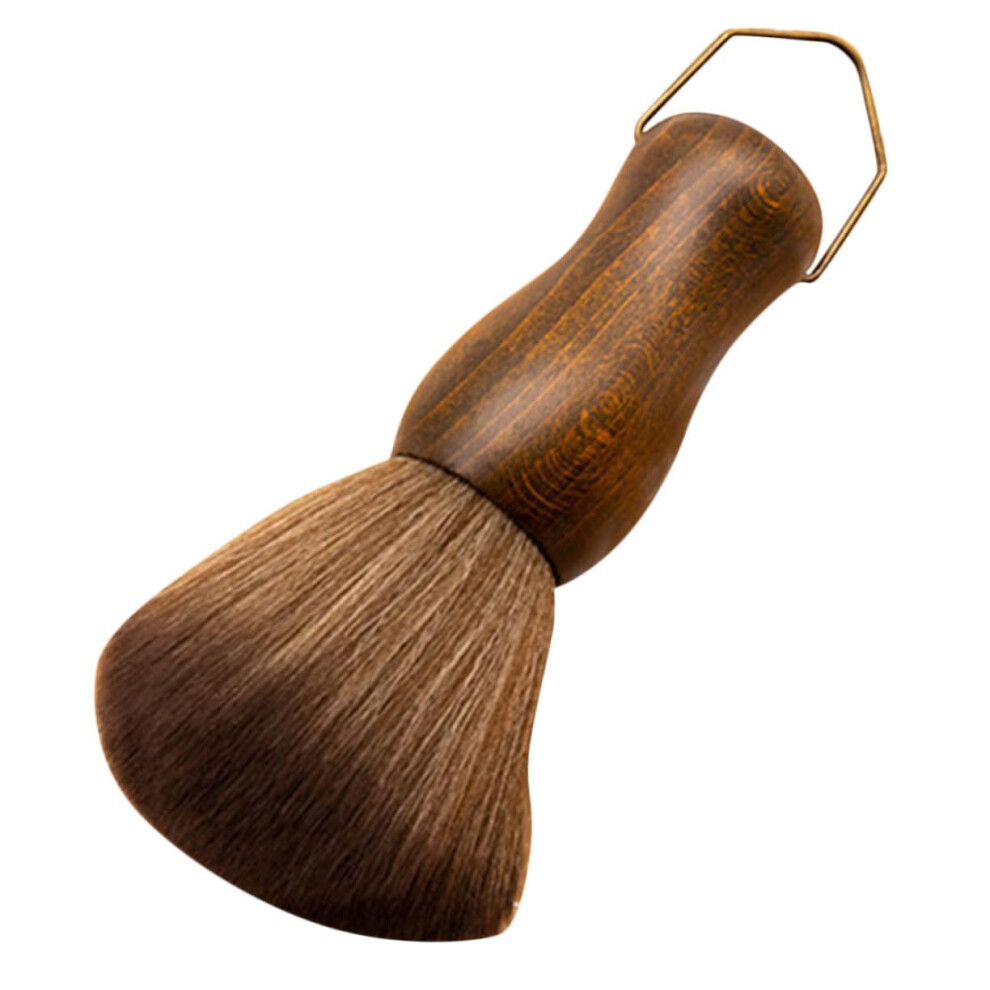 Barber Neck Duster Brush Soft Fiber Hair Cleaning Tool for Haircut and Shaving - Lightweight, Ergonomic Design