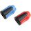 Screwdriver Magnetizer for 6.35mm Drill Bits, Ring Tool for Bolt Driver, Demagnetizing, Red/Blue, 2 Pieces 3