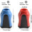 Screwdriver Magnetizer for 6.35mm Drill Bits, Ring Tool for Bolt Driver, Demagnetizing, Red/Blue, 2 Pieces 2