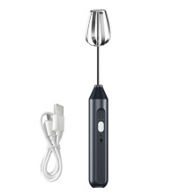 Elektrische Handmixer, Roestvrijstalen Roergarde, Staafmixer, Draadloze Handmixer, Garde met 3 Snelheden, Verstelbare Opschuimer