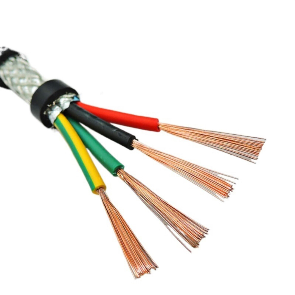 Shielded Multicore Cable 4 Core 26Awg 5M Pure Copper Ul2464 Wire Conductivity Antiinterference 9199774115797