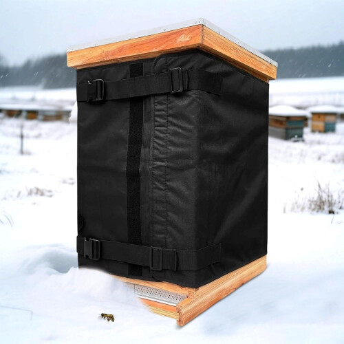 Beehive Insulation Cover Winter Wrap Waterproof Windproof Protection Adjustable for Beekeeping 1