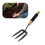 Heavy Duty Garden Fork Rust Resistant Steel Digging Fork with Ergonomic Handle for Soil and Clay 1